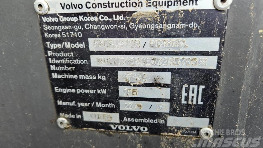 Volvo EC 480 D L Гусеничні екскаватори
