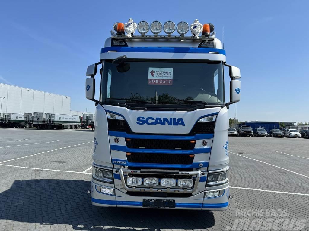 Scania R650 full air ,retarder, hydrauliek, NO EGR Тягачі