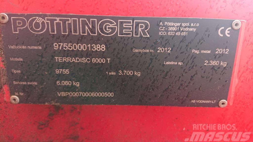 Pöttinger TerraDisc 6000 T Disc harrows