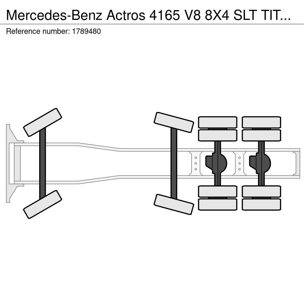 Mercedes-Benz Actros 4165 V8 8X4 SLT TITAN HEAVY DUTY TRACTOR / Тягачі