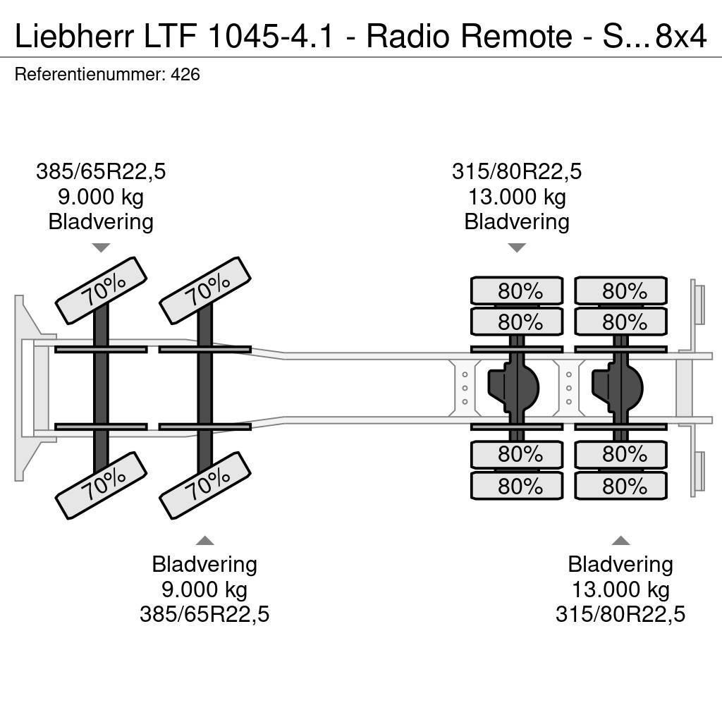 Liebherr LTF 1045-4.1 - Radio Remote - Scania P410 8x4 - Eu автокрани