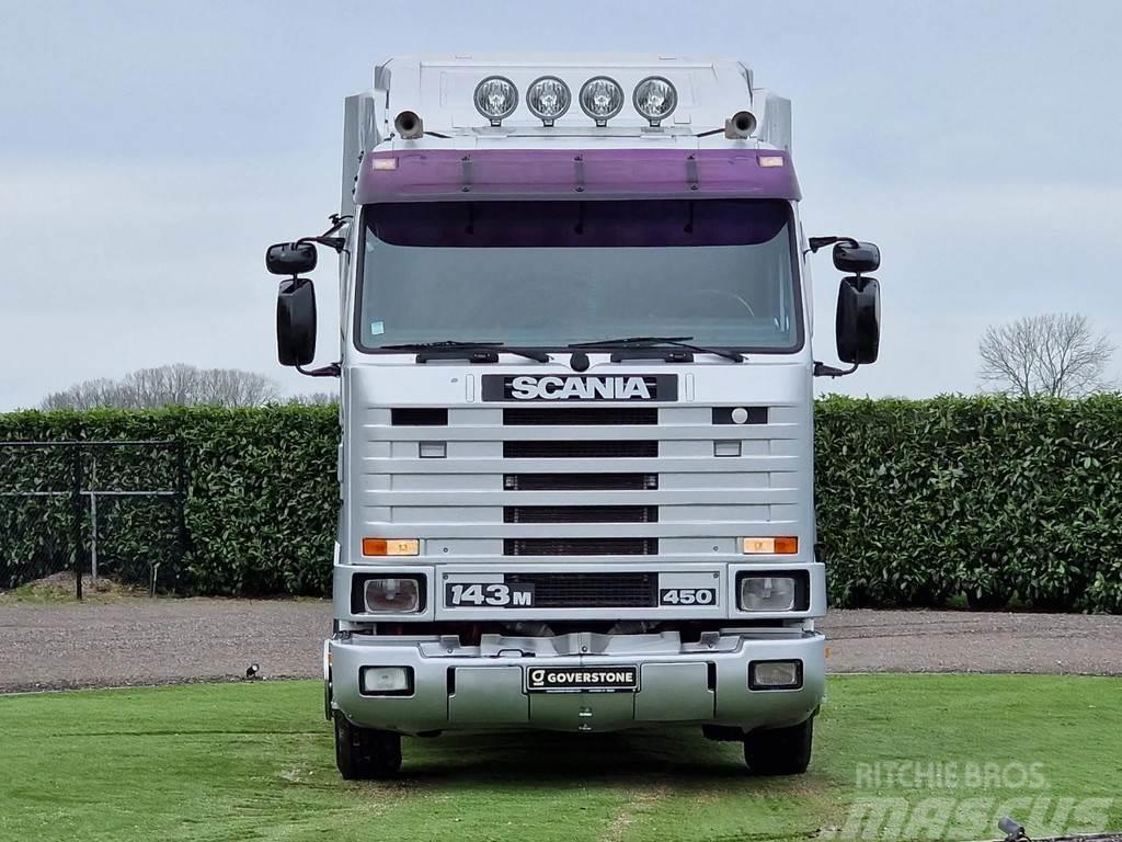 Scania R143-450 V8 4x2 - Oldtimer - Retarder - PTO/Hydrau Тягачі