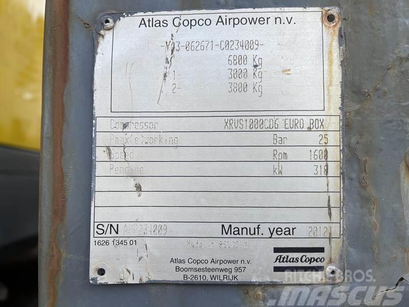 Atlas Copco XRVS 476 / 1000 CD - N Компресори