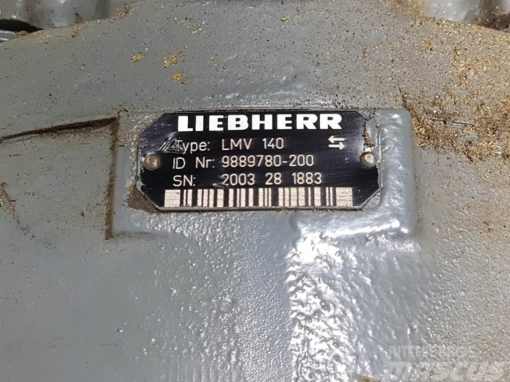 Liebherr A934C-9889780-200-LMV140-Drive motor/Fahrmotor Гідравліка
