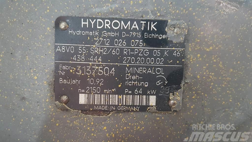 Hydromatik A8V055SRH2/60R1 -Zeppelin ZM15-Pump Гідравліка
