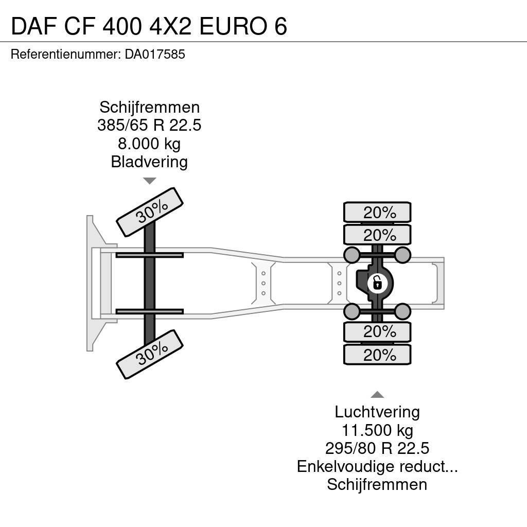 DAF CF 400 4X2 EURO 6 Тягачі