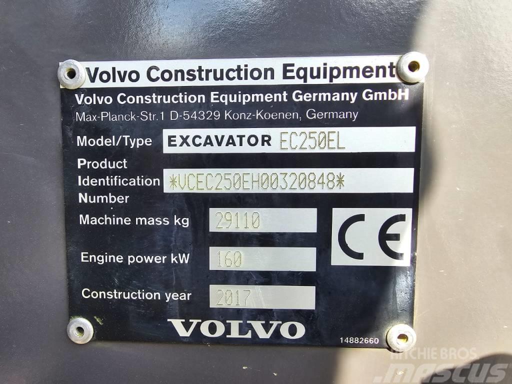 Volvo EC250EL Гусеничні екскаватори