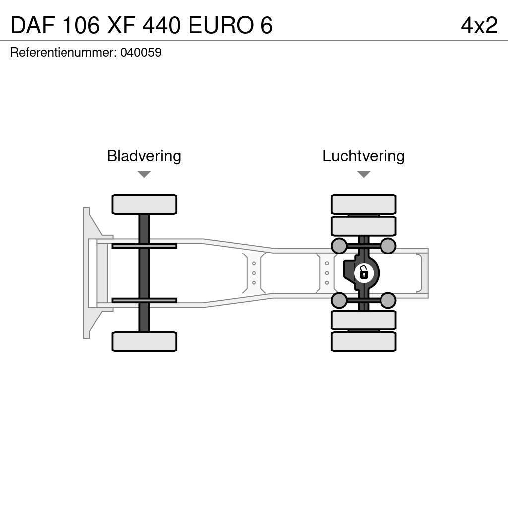 DAF 106 XF 440 EURO 6 Тягачі