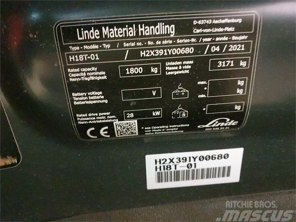 Linde H18T Газові навантажувачі