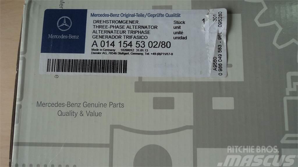 Mercedes-Benz ALTERNADOR MB A0141545302/80 Інше обладнання