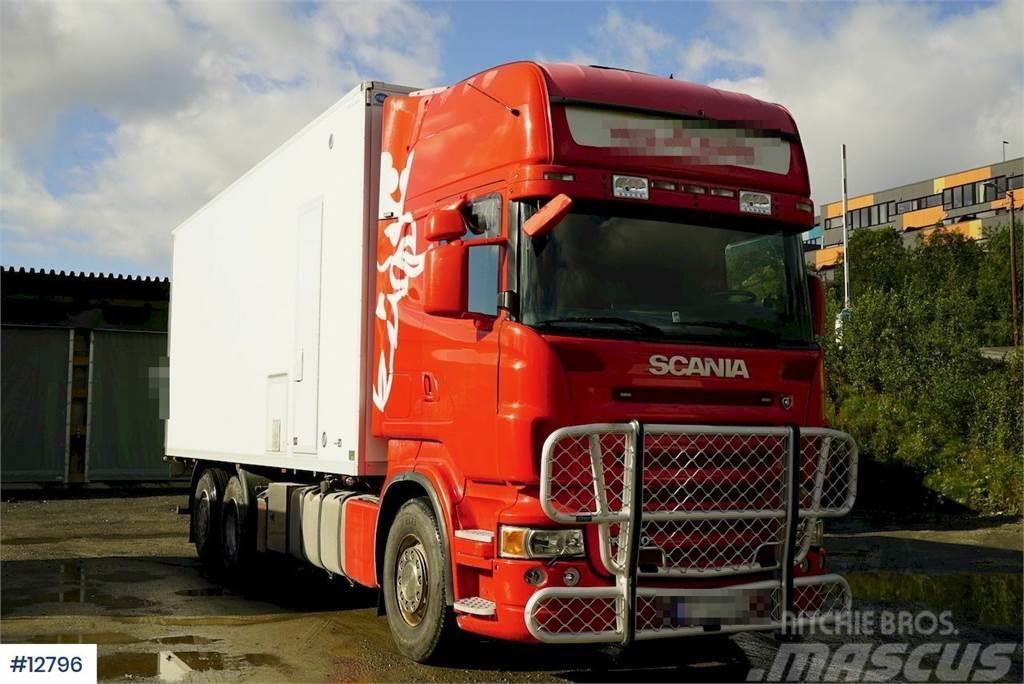 Scania R480 6x2 box truck Фургони