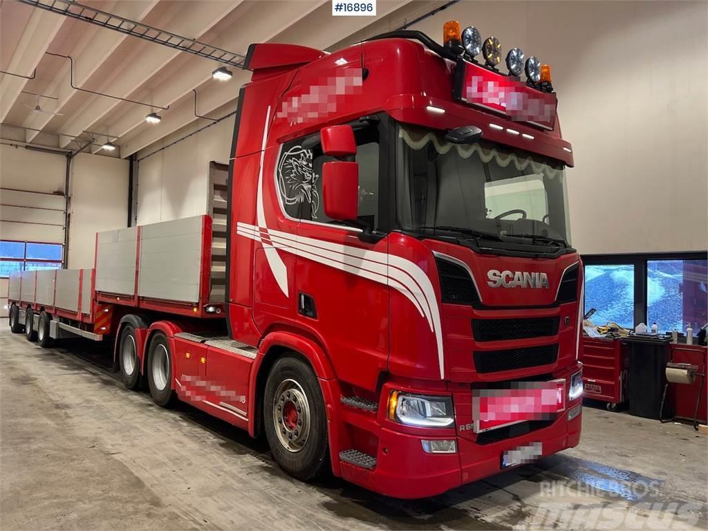 Scania R650 6x4 tow truck w/ hydraulics WATCH VIDEO Тягачі