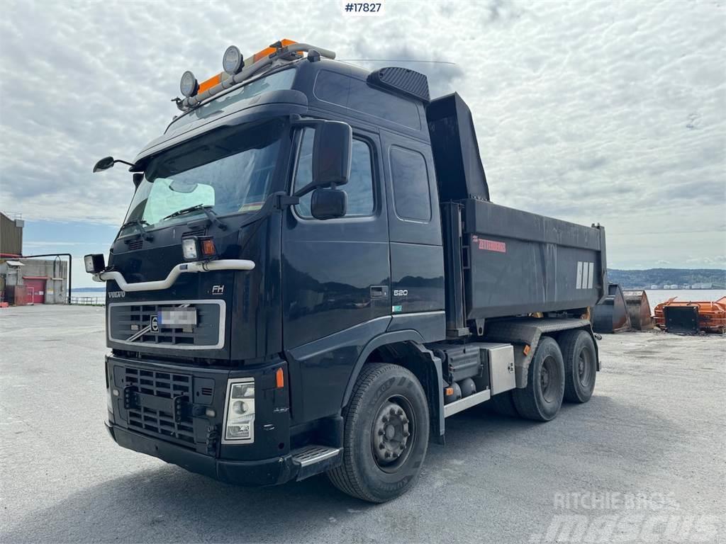 Volvo Fh 520 plow-rigged combi truck. Replaced gearbox a Самоскиди