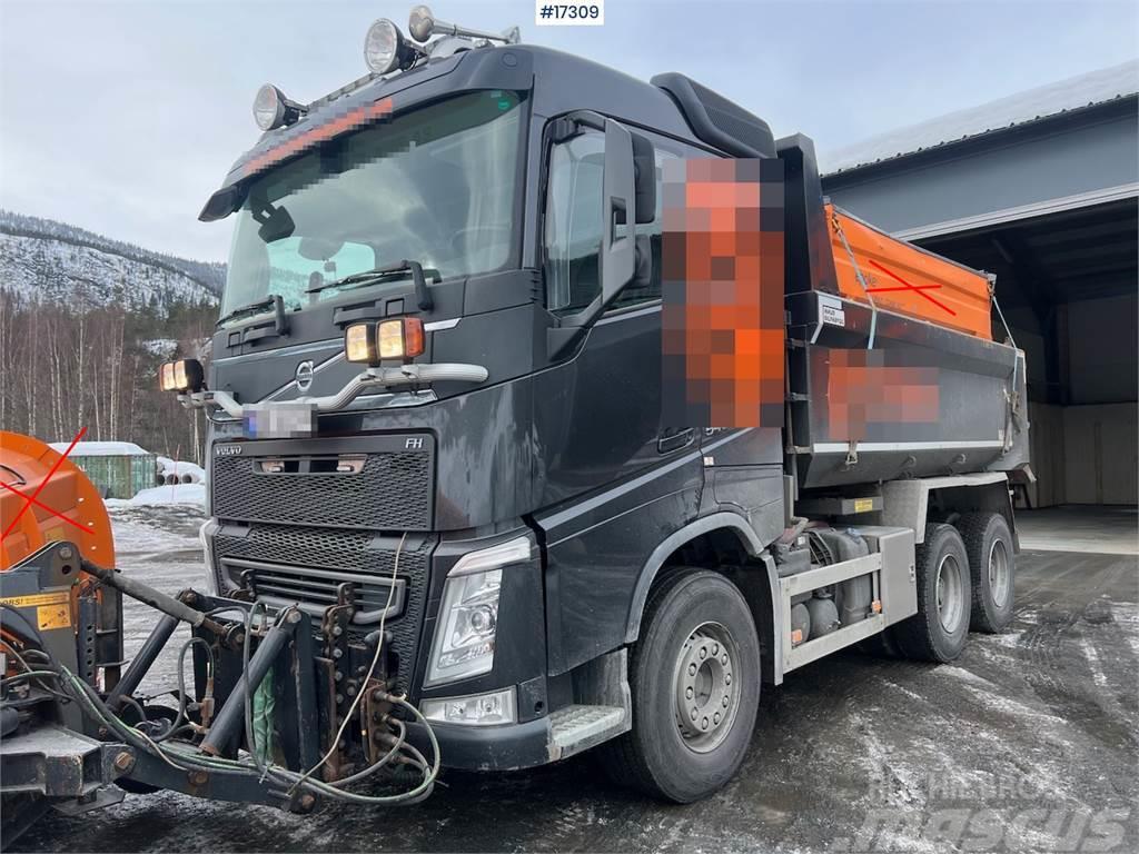 Volvo Fh 540 6x4 plow rigged tipper truck WATCH VIDEO Самоскиди