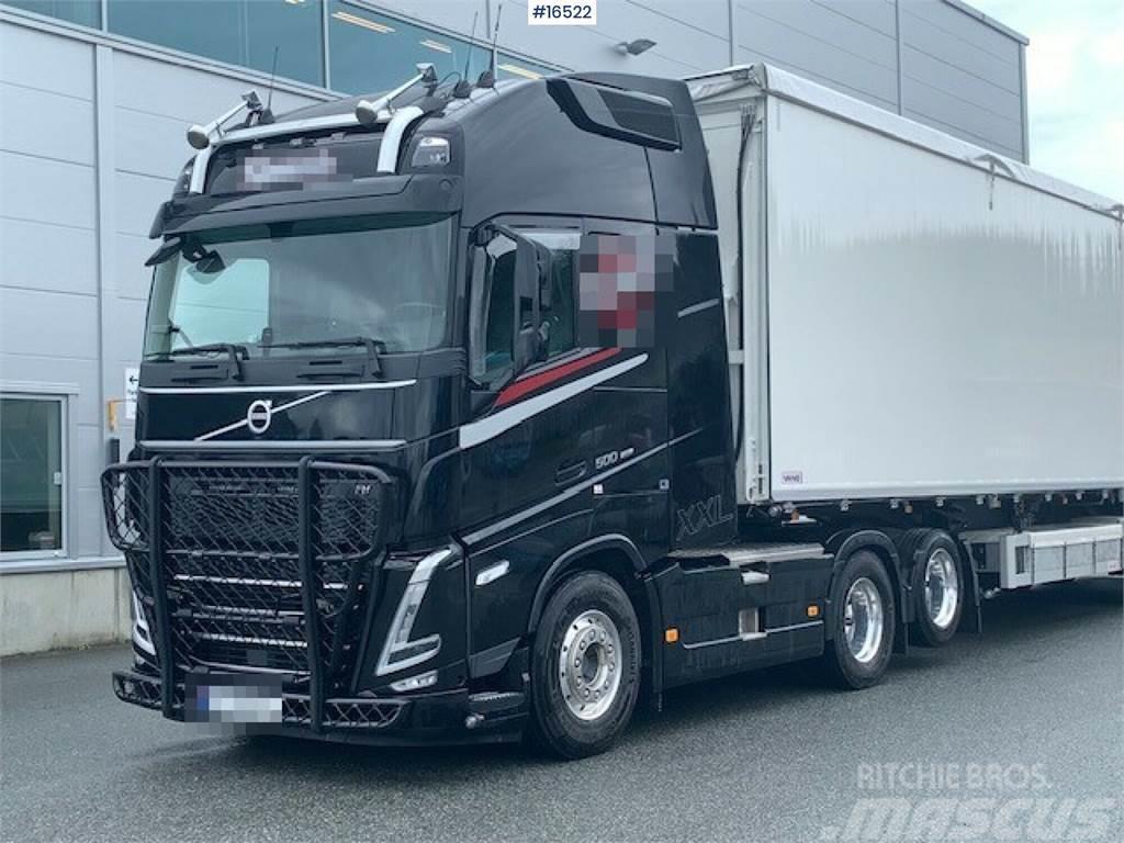Volvo FH500 6x2 truck with hyd. XXL cabin and only 56,50 Тягачі