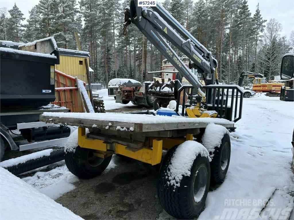 Mowi 300 forestry trailer with crane Інше