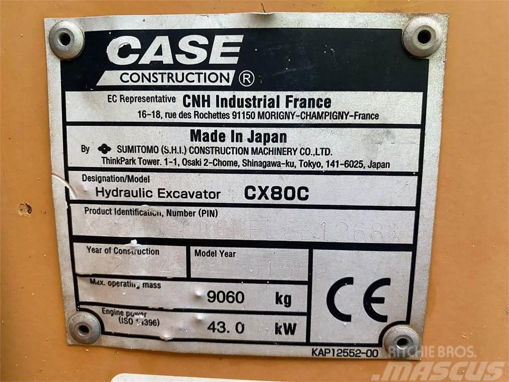 CASE CX 80 C Гусеничні екскаватори