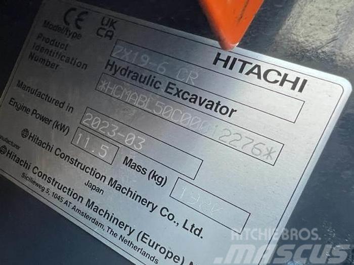 Hitachi ZX 19-6 Міні-екскаватори < 7т