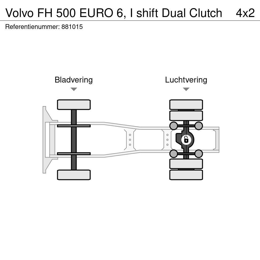 Volvo FH 500 EURO 6, I shift Dual Clutch Тягачі