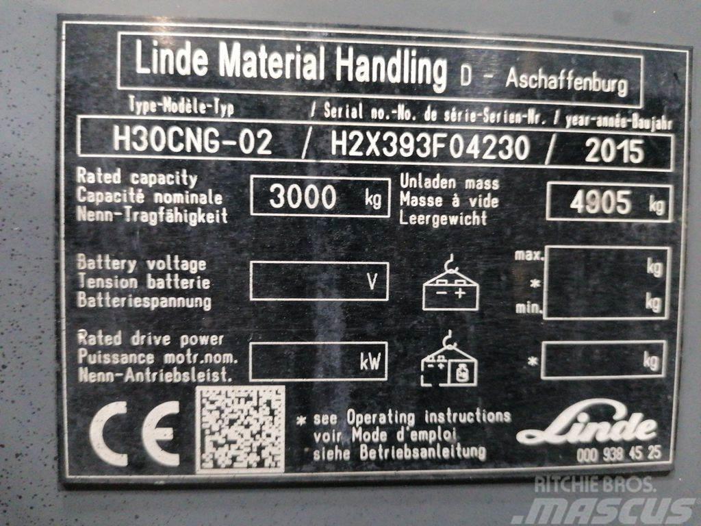 Linde H30CNG-02 Газові навантажувачі