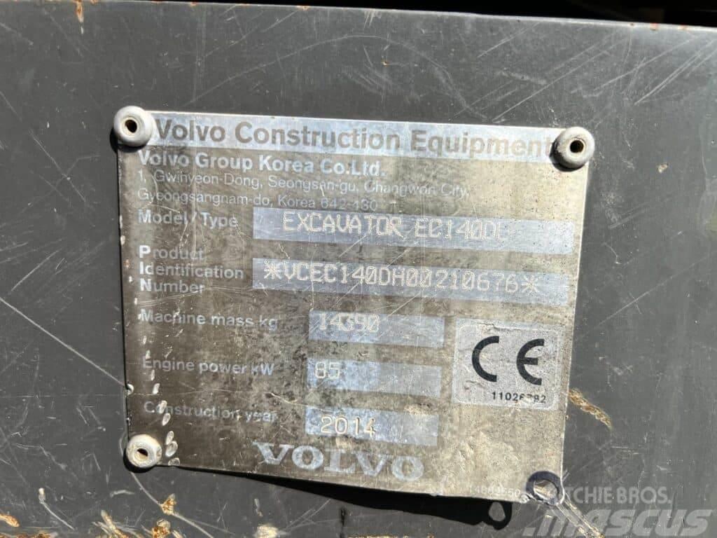 Volvo EC140DL Гусеничні екскаватори