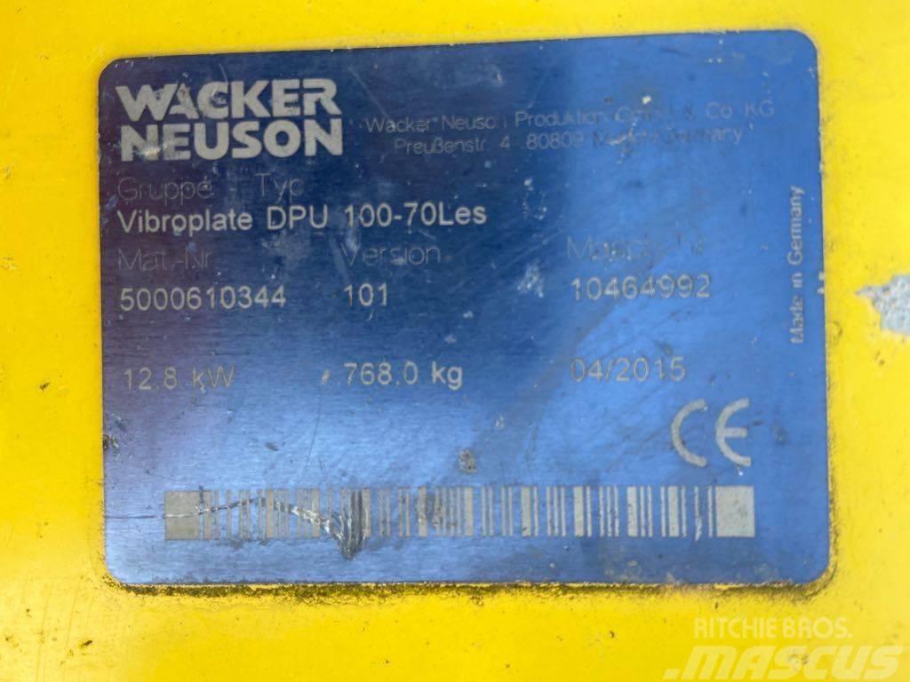 Wacker Neuson DPU100Les Віброплити та вібротрамбовки