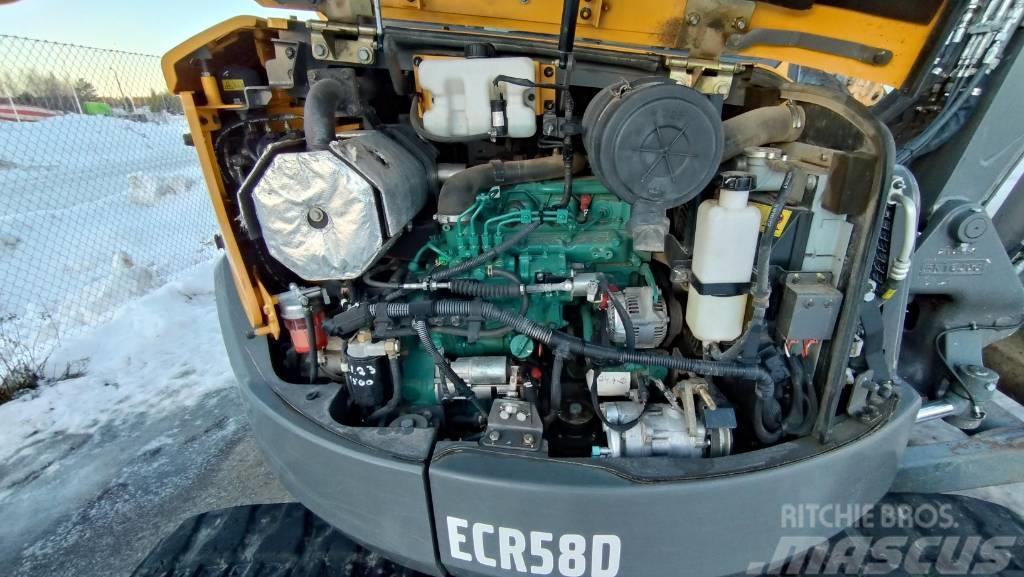 Volvo ECR 58 D Міні-екскаватори < 7т
