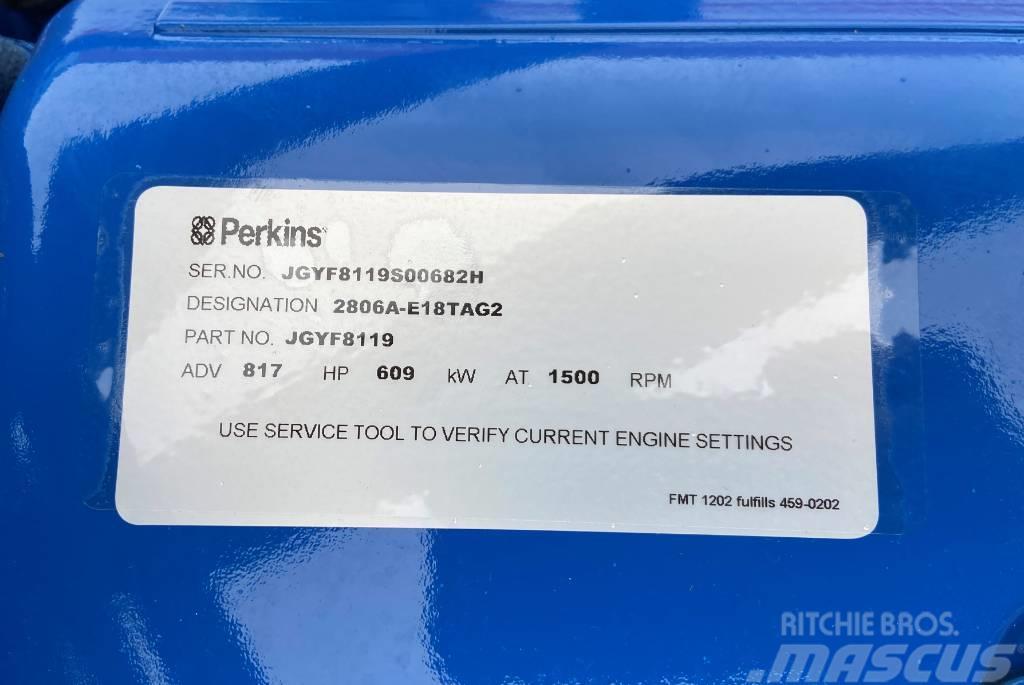 FG Wilson P715-3 - Perkins - 715 kVA Genset - DPX-16023-O Дизельні генератори