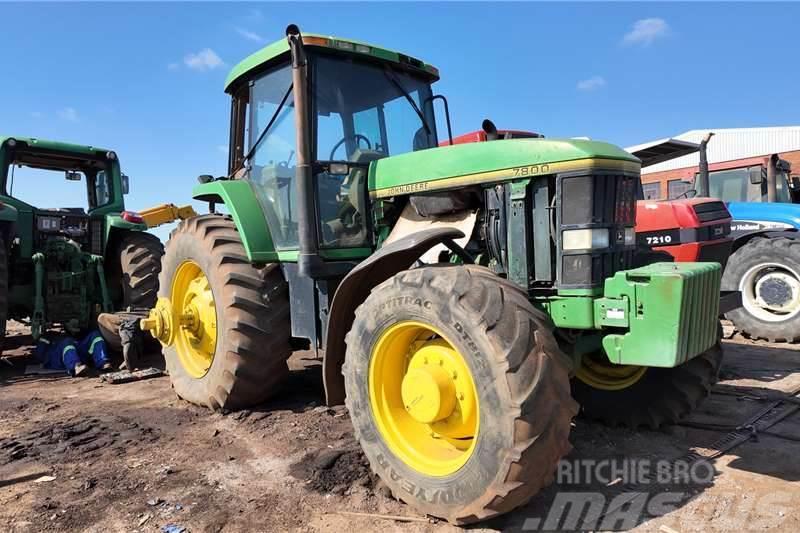 John Deere JD 7800 Tractor Now stripping for spares. Трактори