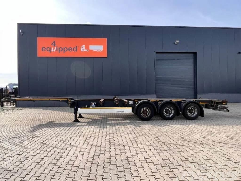 Kögel 40FT HC, liftaxle, BPW+drumbrakes, empty weight, 5 Напівпричепи для перевезення контейнерів