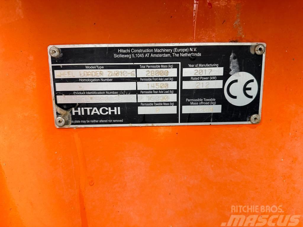 Hitachi ZW  310-6 Wagge Фронтальні навантажувачі