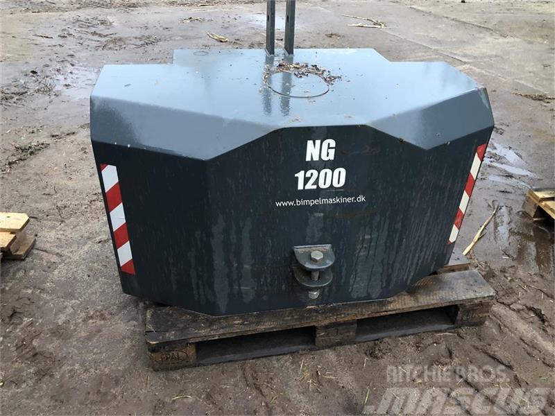  Bimpel  1200 kg - gratis levering Фронтальні ваги