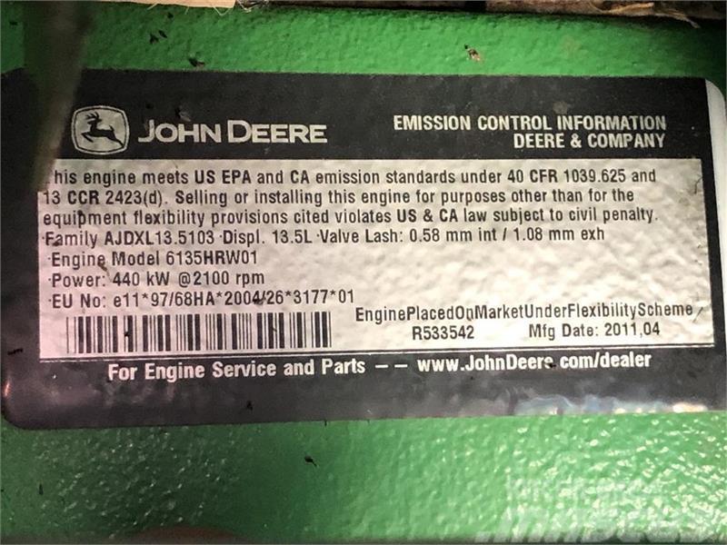 John Deere 9530T - autotrac ready og luftaffjedret undervogn Трактори