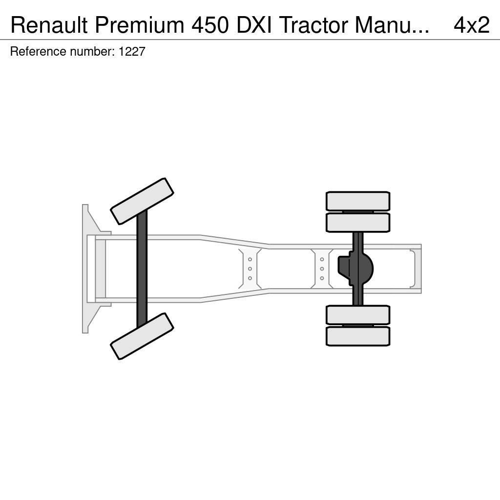 Renault Premium 450 DXI Tractor Manuel Gearbox Hydraulic P Тягачі
