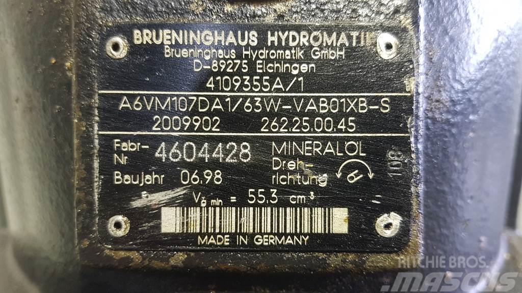 Ahlmann AZ14-Hydromatik A6VM107DA1/63W-Drive motor Гідравліка