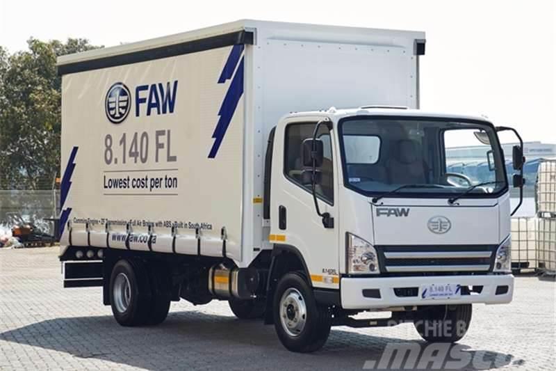FAW 8.140FL - Curtain Side Вантажівки / спеціальні