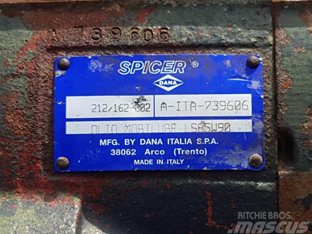Spicer Dana 212/162-002 - Ahlmann AZ85 - Axle/Achse/As Осі
