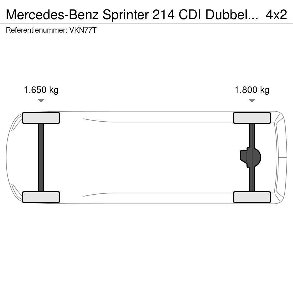 Mercedes-Benz Sprinter 214 CDI Dubbel cabine, Airco!!157dkm!!6P! Контейнер