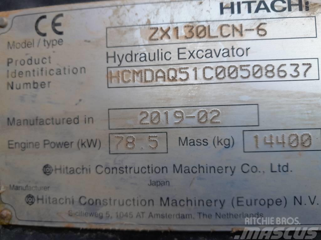 Hitachi ZX 130-6 Гусеничні екскаватори
