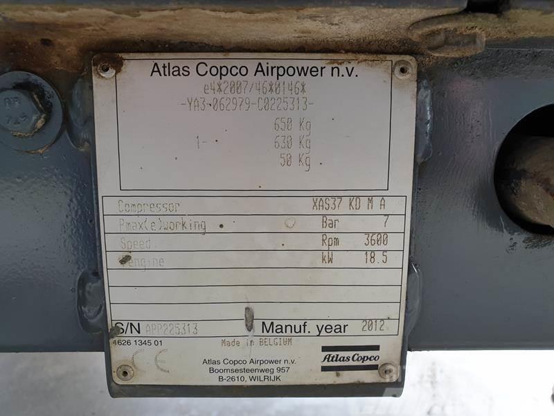 Atlas Copco XAS 37 KD Компресори