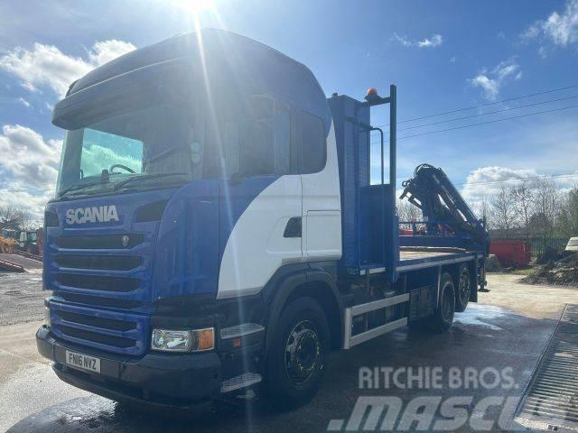 Scania G 410 Вантажівки-платформи/бокове розвантаження