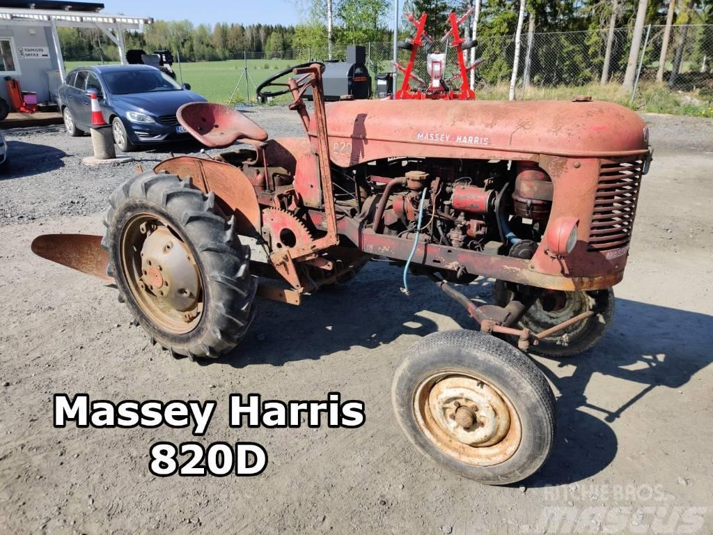 Massey Ferguson Harris 820D traktori - Harvinainen - Rare - VIDEO Трактори