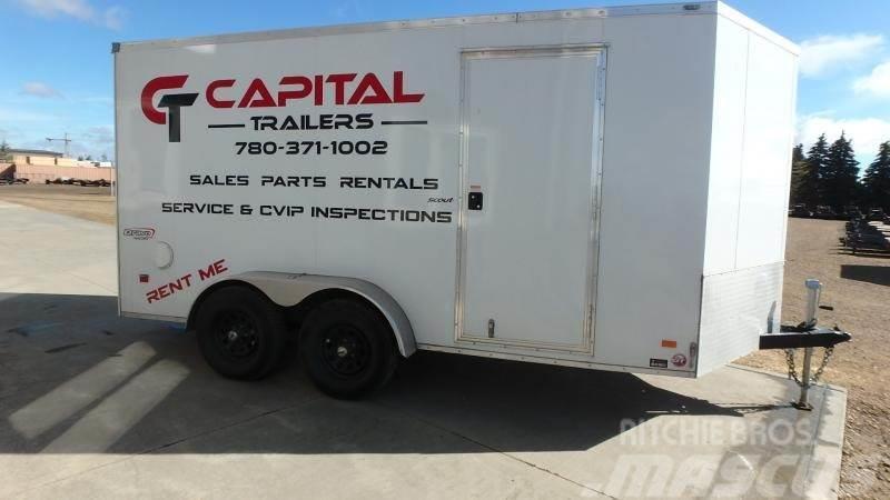  RENTAL 7FTx14FT Enclosed Cargo Trailer(7000LBGVW)  Причепи-фургони