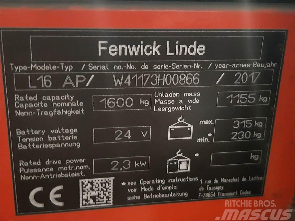Fenwick L16AP Ручний візок