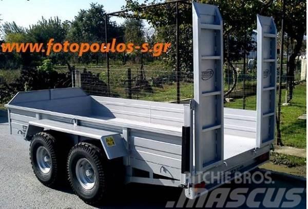  Fotopoulos Καρότσα μεταφοράς μηχανημάτων Трейлери колесного транспортного засобу