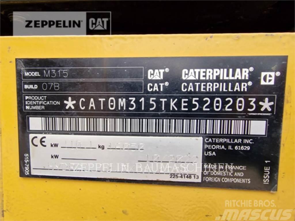 CAT M315-07A Колісні екскаватори