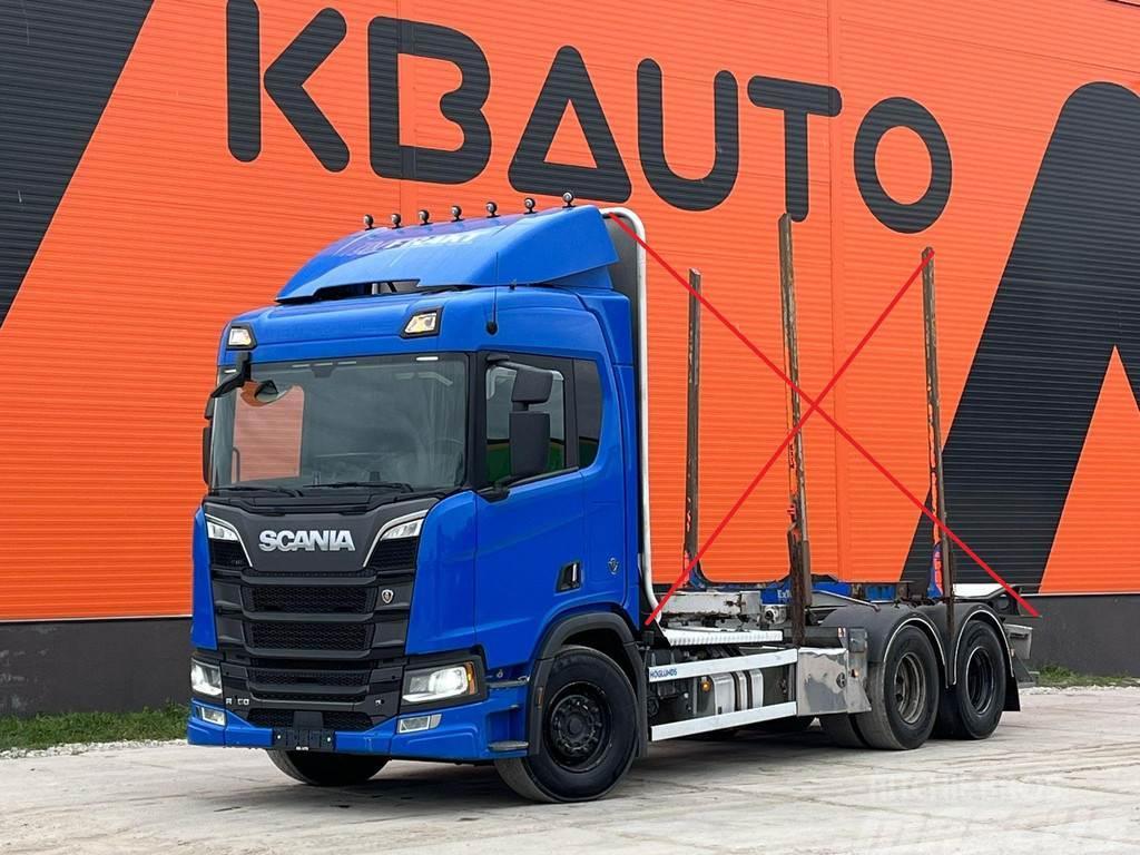 Scania R 650 6x2 FOR SALE AS CHASSIS / CHASSIS L=7415 mm Шасі з кабіною