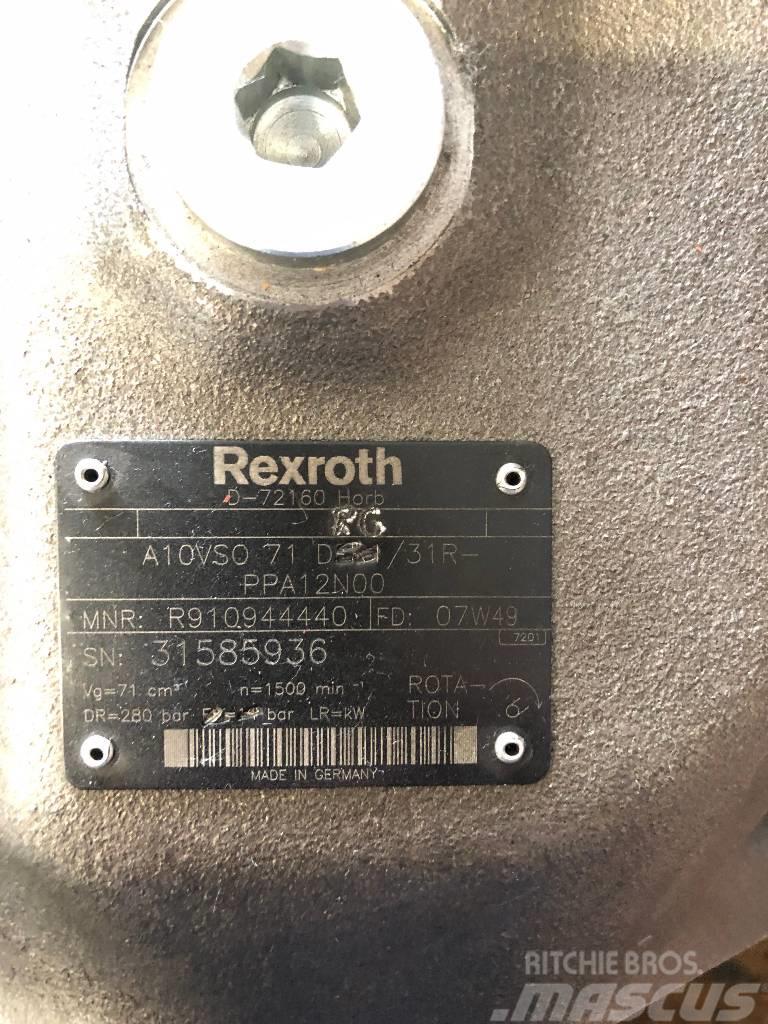 Rexroth A10VSO 71 DFR1/31R-PPA12N00 Інше обладнання