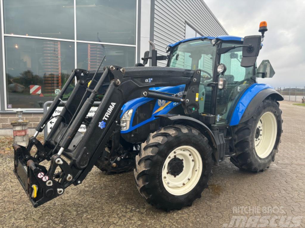 New Holland T5.85 med Trima Q3M Трактори