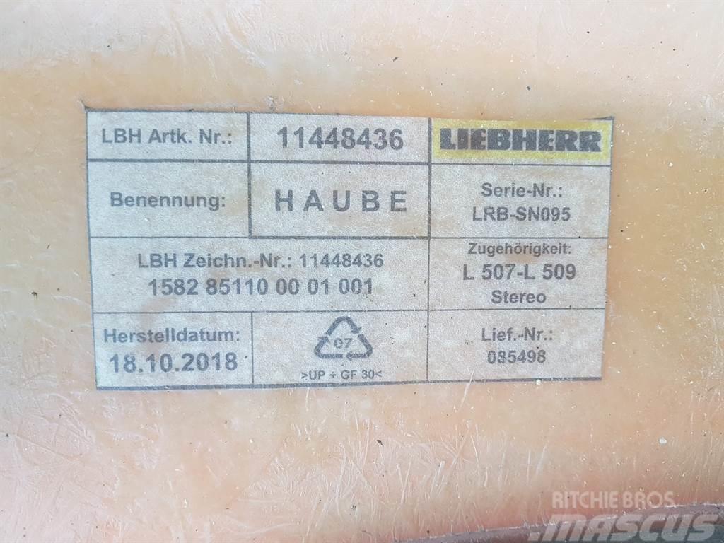 Liebherr L507-L509 Stereo-11448436-Engine hood/Motorhaube Шасі